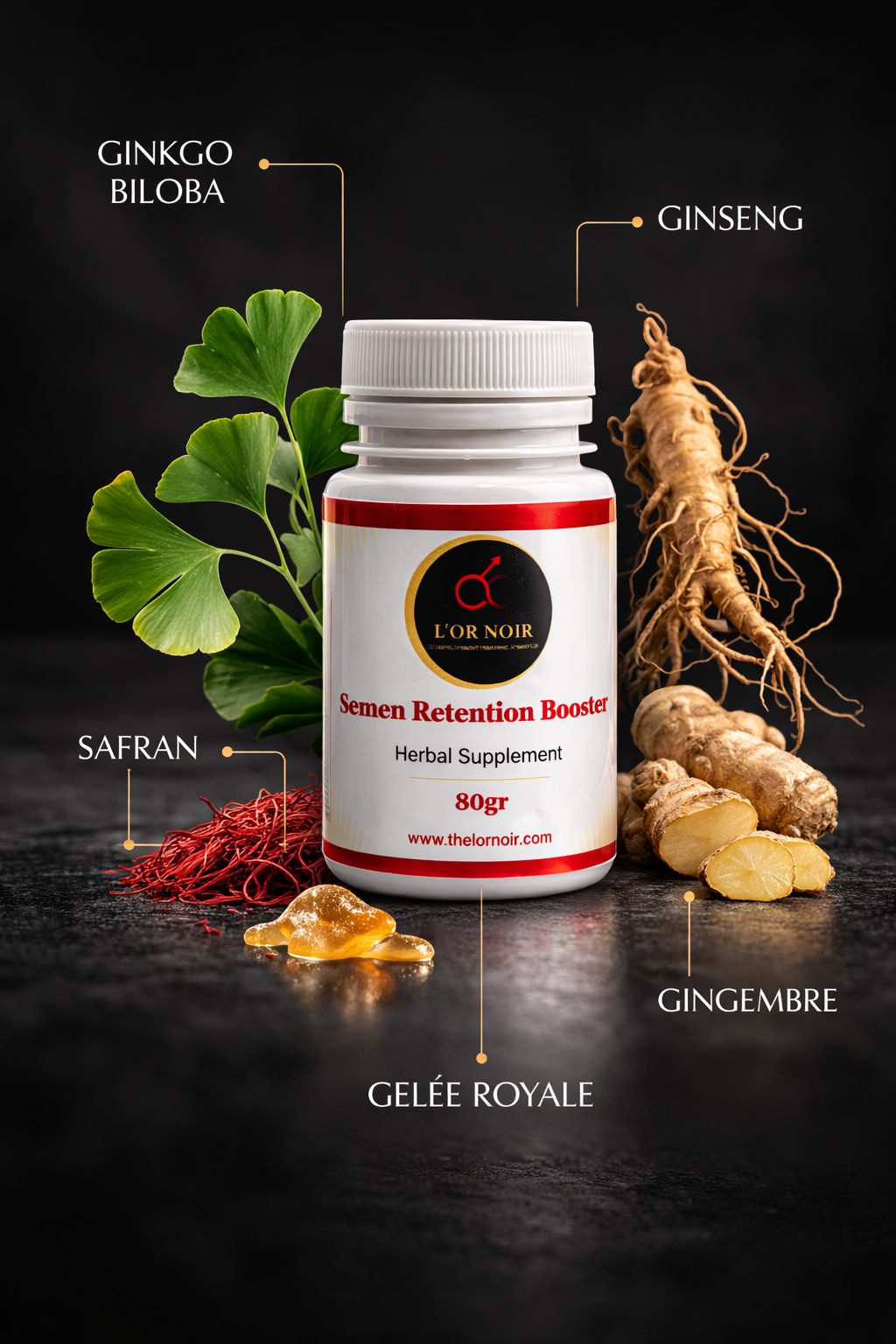 Semen Retention Booster- Complément alimentaire 100% naturel