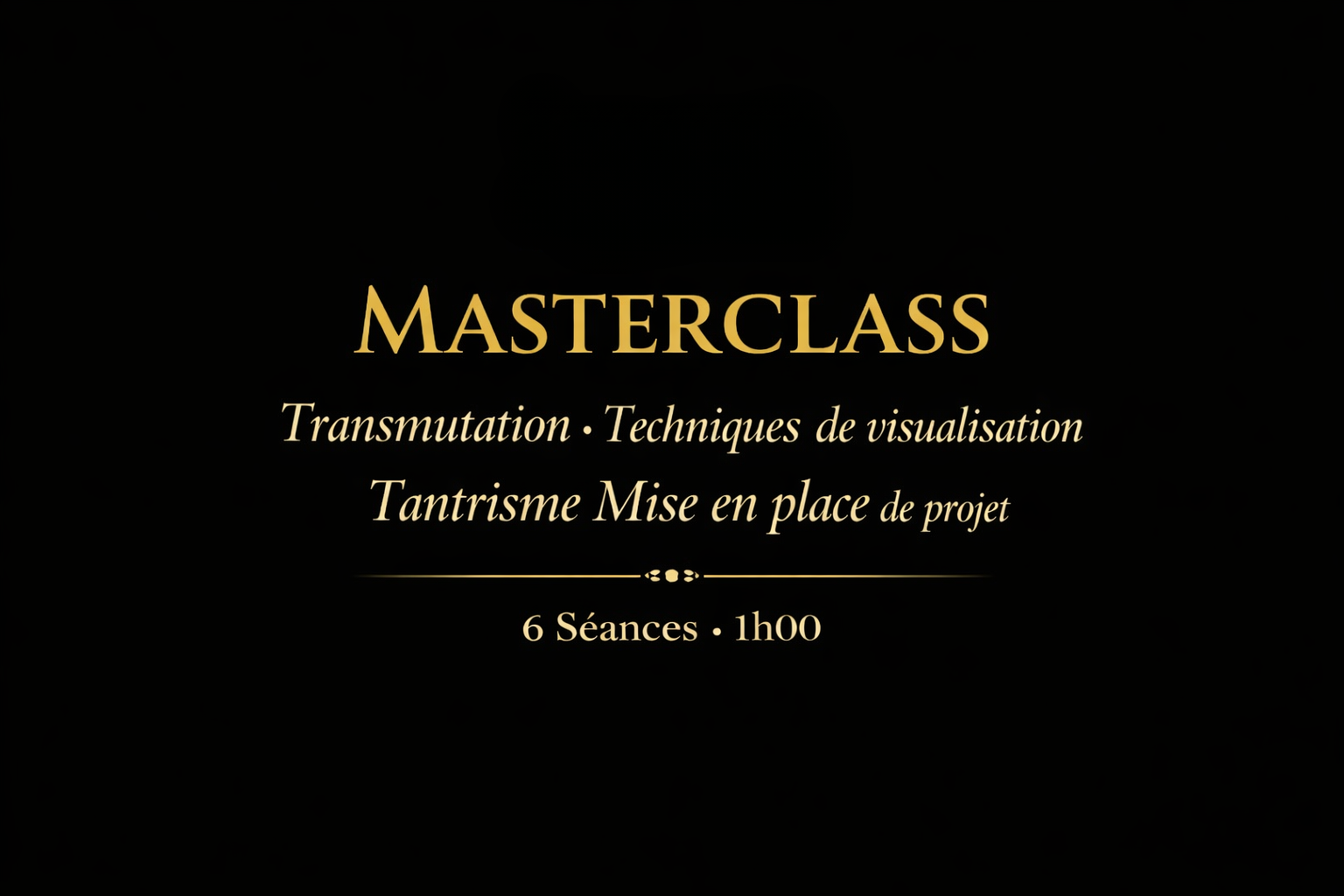 Coaching Transmutation- Techniques de visualisation- Tantrisme Mise en place de projet (6 séances)